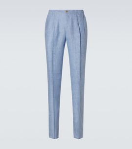 Rubinacci Rubinacci Linen slim pants