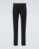 Rubinacci Rubinacci Luca wool tuxedo pants - 1