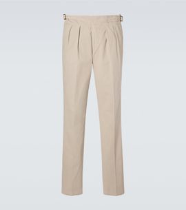 Rubinacci Rubinacci Manny cotton twill tapered pants