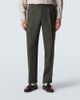 Rubinacci Rubinacci Pleated linen slim pants - 3