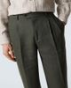 Rubinacci Rubinacci Pleated linen slim pants - 5