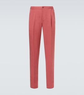 Rubinacci Rubinacci Pleated tapered pants