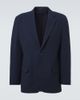 Rubinacci Rubinacci Striped single-breasted wool blazer - 1