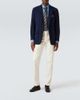 Rubinacci Rubinacci Striped single-breasted wool blazer - 2