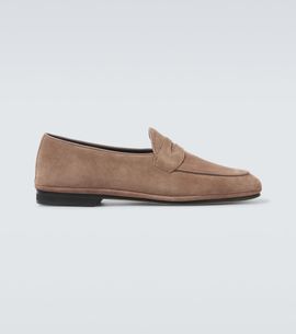 Rubinacci Rubinacci Suede penny loafers