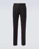 Rubinacci Rubinacci Virgin wool flannel tapered pants - 1