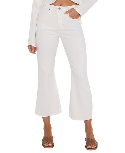Rudes Denim Chloe Capri In White
