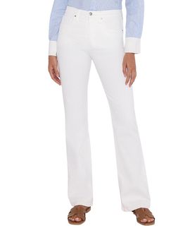 Rudes Denim Rudes Denim Isabella Mini Flare in White