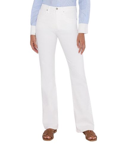Rudes Denim Rudes Denim Isabella Mini Flare in White