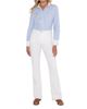 Rudes Denim Rudes Denim Isabella Mini Flare in White - 2