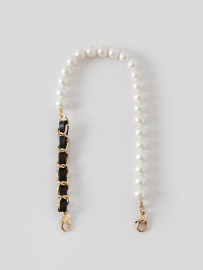RUE D’EUGENIE [20K Gold Chain] Unclear Pearl Chain Strap