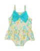 RuffleButts RuffleButts Care Bears Big Bow Skirted One Piece Swimsuit (baby, Toddler, Little Kid) - 1