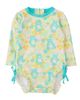 RuffleButts RuffleButts Care Bears Long Sleeve One Piece Rash Guard Swimsuit, With Signature Rear Ruffles (baby, Toddler) - 1