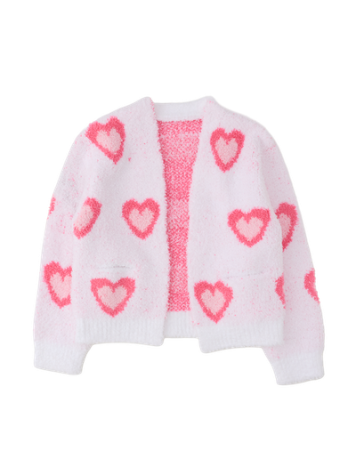RuffleButts RuffleButts Cozy Sweater Knit Open Cardigan (toddler, Little Kid, Big Kid)