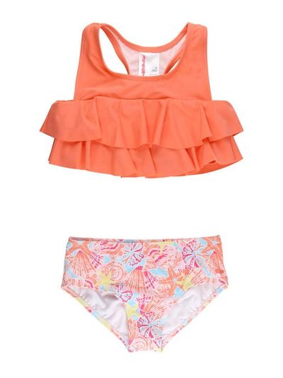 RuffleButts RuffleButts Flounce Bikini 2-piece Swimsuit (tween)