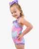 RuffleButts RuffleButts Halter UPF50+ One Piece Swimsuit - 4