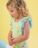 RuffleButts RuffleButts Kids' Banana Coastal Cham UPF 50+ One-Piece Swimsuit - 4