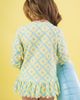 RuffleButts RuffleButts Kids' Banana Coastal Ruffle Long Sleeve Skirted UPF 50+ Rashguard - 5