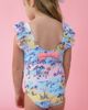 RuffleButts RuffleButts Kids' Beach Day Waterfall One-Piece Swimsuit - 4
