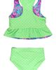 RuffleButts RuffleButts Kids' Neon Paisley Reversible Two-Piece Swimsuit - 2