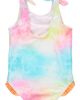 RuffleButts RuffleButts Kids' Rainbow Tie Dye One-Piece Swimsuit - 2