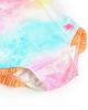 RuffleButts RuffleButts Kids' Rainbow Tie Dye One-Piece Swimsuit - 4