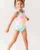 RuffleButts RuffleButts Kids' Rainbow Tie Dye One-Piece Swimsuit - 5