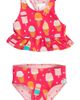 RuffleButts RuffleButts Kids' Sweet Scoops Reversible Two-Piece Swimsuit - 4