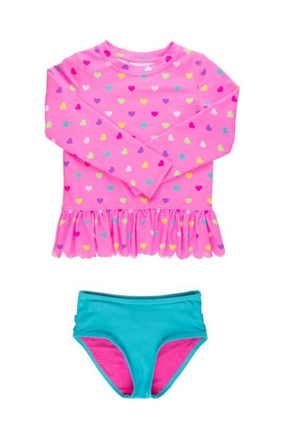 RuffleButts RuffleButts Kids' Two-Piece Swimsuit