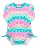 RuffleButts RuffleButts Mermaid One-Piece Rashguard Swimsuit - 1