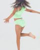 RuffleButts RuffleButts Spring Seersucker Two-Piece Swimsuit - 2