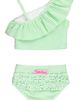 RuffleButts RuffleButts Spring Seersucker Two-Piece Swimsuit - 3