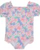 RuffleButts RuffleButts Upf50+ Puff Sleeve One Piece Swimsuit (toddler, Kids) - 1