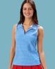 RuffleButts RuffleButts UPF50+ Sleeveless Polo Active Top - 3