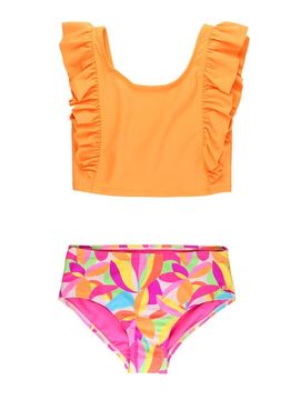 RuffleButts RuffleButts Waterfall Tankini 2-Piece Swimsuit