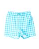 RuggedButts RuggedButts Baby/Toddler Boys UPF50+ Gingham Swim Trunks - 1
