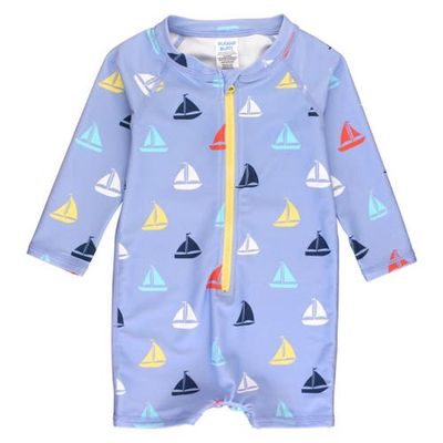RuggedButts RuggedButts Boys Long Sleeve One Piece Rash Guard