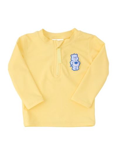 RuggedButts RuggedButts Care Bears Applique Long Sleeve Zipper Rash Guard