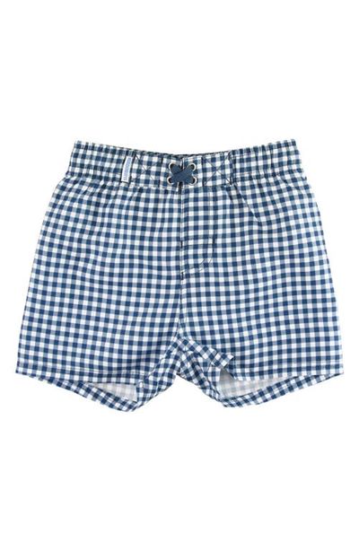 RuggedButts RuggedButts Kids' Gingham Check Swim Trunks