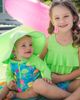 RuggedButts RuggedButts Kids' Neon Jelly Time Long Sleeve UPF 50+ One-Piece Swimsuit - 5