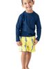 RuggedButts RuggedButts Kids' Shark Print Swim Trunks - 2
