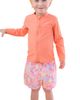 RuggedButts RuggedButts Kids' Sunset Seashells UPF 50+ Swim Trunks - 2