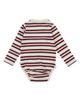 RuggedButts RuggedButts Long Sleeve Henley Bodysuit - 2