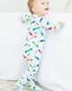 RuggedButts RuggedButts SoftSnooze Baby Boys One Piece Footie Pajamas - 4