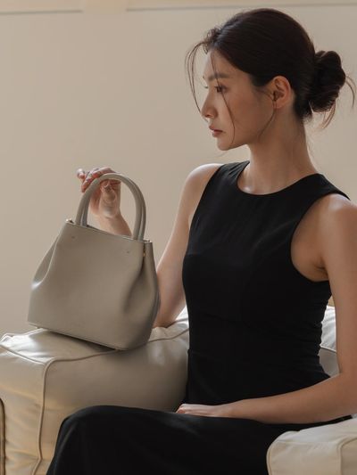 RUHOUR Pot Tote Bag [Ivory]