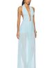 Runaway The Label Runaway The Label Adrianna Plunge Ruched Maxi Dress - 2
