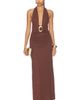 Runaway The Label Runaway The Label Arina Halter V-neck Maxi Dress - 1