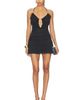 Runaway The Label Runaway The Label Avani Deep-v Ruffle Mini Dress - 1