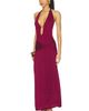 Runaway The Label Runaway The Label Ayella Deep-v Knit Maxi Dress - 2