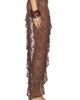 Runaway The Label Runaway The Label Briana Wrap Wavy Hem Maxi Skirt - 2